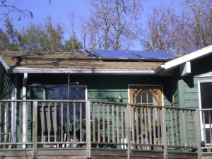 solcan™ Solar Thermal Panel Array, Domestic Hot Water Heating System, Exeter, ON