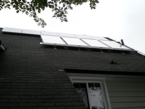 solcan™ Solar Thermal Panel Array, Combination Heating System, London, ON