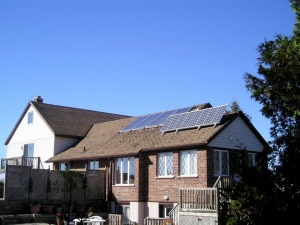 PV Array & solcan™ Solar Thermal Panel Array, Goderich, ON