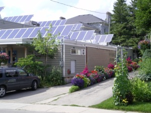 microFIT PV Array,The Gentle Rain Natural Health Food Store, Stratford, ON