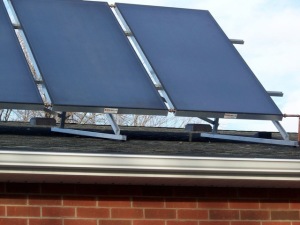 solcan™ Solar Thermal Panel Array, Combination Heating System, Sarnia, ON